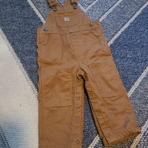 Carhartt Kids Tan Overalls